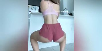 WHO IS THIS SHORT HAIRED GIRL WITH HUGE ASS