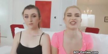 Photoshoot turns to foursome with teen ninjas