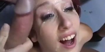 Prison blowjob by two guards