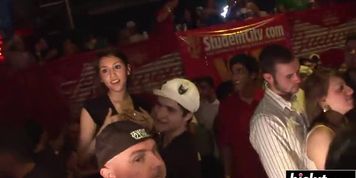 Amazing babes dance on the stage