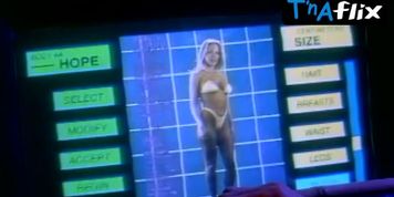 Barbara Anne Moore Bikini Scene  in Cyber Bandits