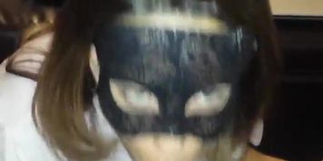 masked wife bj swallow (MaskedWoman)