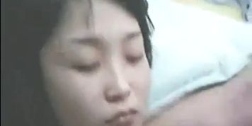 Amatuer Korean couple fuck rough