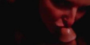 Russian mom sucks cock
