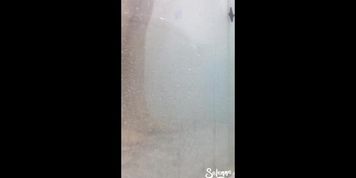 Teen Caught in The Shower Spy Camera
