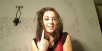 Cam; Tracy 29 years squirting orgasm at home