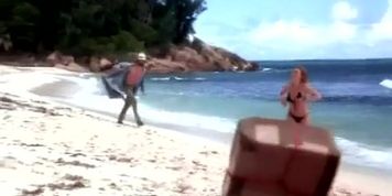 Amanda Donohoe Breasts,  Butt Scene  in Castaway