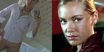 SekushiLover - Kristanna Loken Talk vs Nude Selfies (Split Screen)