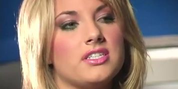 Teagan Presley is a short haired blonde whore who (Kaylynn Kennedy)