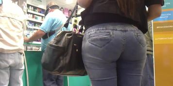MILF AT THE STORE WITH A PHAT ASS!!!!