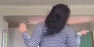 Maori girl twerking her fat ass 