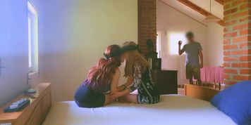 Two couples swingers. First time in front of a camera... 1/3 (James Deen)