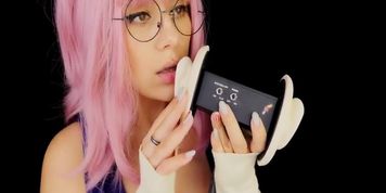 ASMR Honeygirl Cute Ear Licking