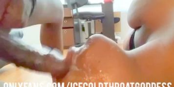 Upside down screw her face