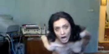 iranian girl strip dance