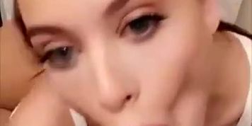 Lana Rhoades Naughty Nurse Sucking BBC Huge Dildo