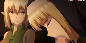 Nymphomaniacs have an orgy  Anime hentai