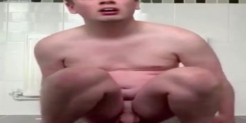 British Pig Riding Dildo and Being Humiliated