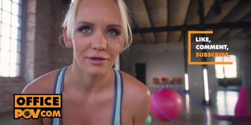 Fucking Juicy Tittied Milf Nina Heels in a Hardcore Pov Anal Gym Sesh