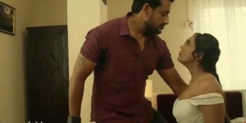 Indian maid caught stealing money and fucked by owner.