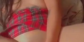 Velvetmuerte on Onlyfans Leaked Snapchat of teen fucking giant dildo 