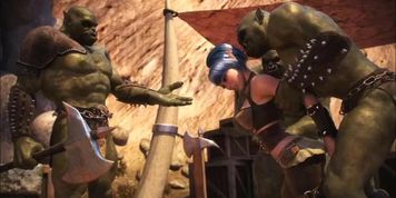 Sexy Elf Captured And Screwed By 3 Ogres