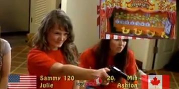 Amateur hotties playing sex games