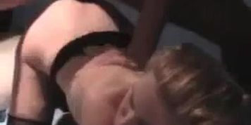 submissive girlfriend throated + anal