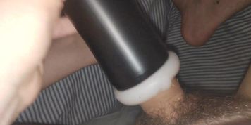 18 year old boy pocket pussy / fleshlight masturbation  Sirmarkusdick 