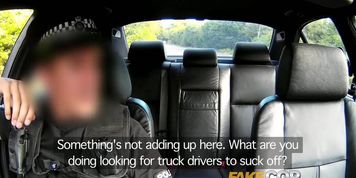 Fake Cop - Cumshot king copper shots cum like a bullet
