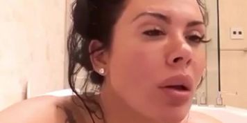 Sienna West shower