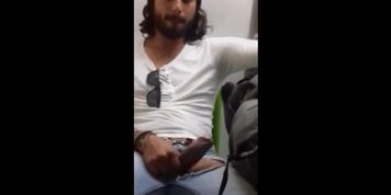 Public masturbation in crowded subway in Mexico