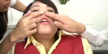 Japan lesbian punish kissing nose