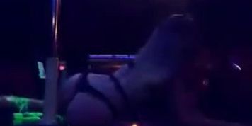 Dancing at the strip club (Wendy Muller)