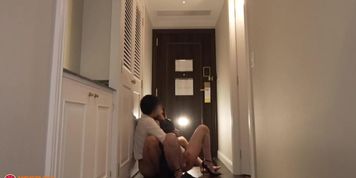 Standing Doggy Mirror Fuck In Elegant Bathroom