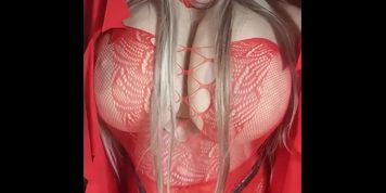 Lady Susi is teaching you with strapon (Red devil)