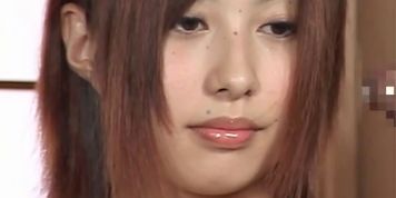 Japanese news reporter bukkake and screw from behind