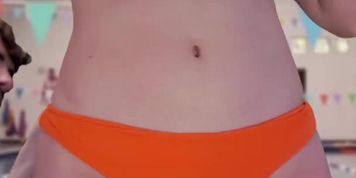ENF SWIMSUIT STRIP