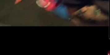 Periscope girl shows all 