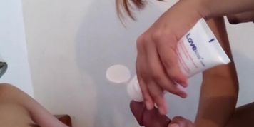 Pinay giving blowjob then creampied 