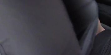Teanna Trump in a car