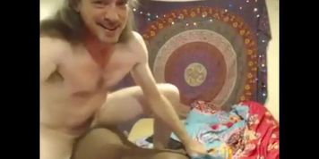 Ebony hottie fucked hard on cam