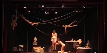 Marta Larralde Breasts Scene  in El Color De Agosto Stage Play
