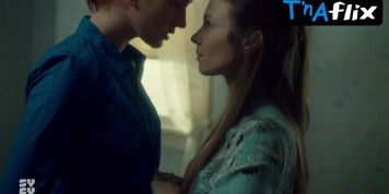 Katherine Barrell Underwear, Lesbian Scene  in Wynonna Earp