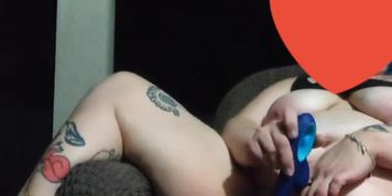 Awake late so I gave myself 7 throbbing clitoral orgasms on the porch (Fatpussy)