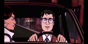 LANA KANE cartoon CAR BLOWJOB - Archer porn - sucking dick in car - milf fellatio - spy giving head