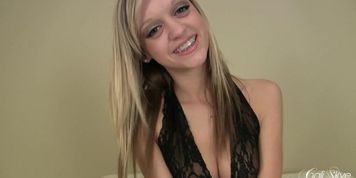Sheer Black Lingerie Tease