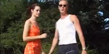 Karina Currie gets Fucked in the back of a Car