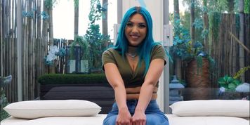 Blue haired girl loves good fuckSMypm7H