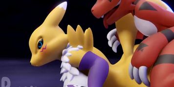 Sneaky Guilmon Animation By Bacn
